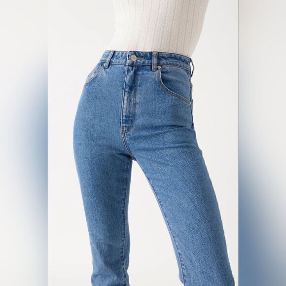 Rolla's Dusters High Rise Denim Jeans In Cindy Blue Size 31 NWT - Picture 10 of 16